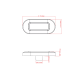  Single Pods Waterproof IP67  - Flat Surface LED Step/Stair/Deck Light - FLAT NON-POLISHED STAINLESS STEEL LED COURTESY LIGHT- WK-SS1FSX - AZLED